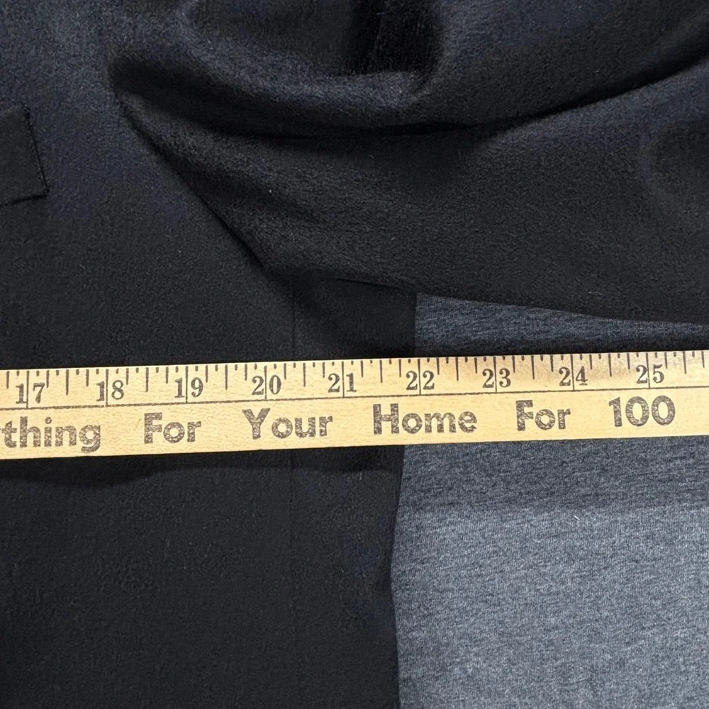 Jos A Bank Suit Jacket Blazer Mens 42R 100% Cashmere Black Two Button Lined